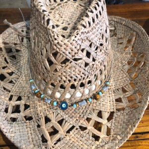 Chapeau Western Paille *WILD GIRL* Chantal B / Beige - Protection