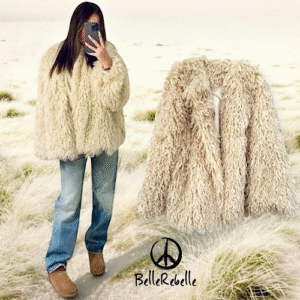 Veste Eco Fourrure Qualité Supérieure *KATMANDU* HV / Ecru